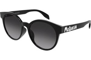 Alexander McQueen AM0349SA 001 ONE SIZE (55) Fekete Férfi Napszemüvegek