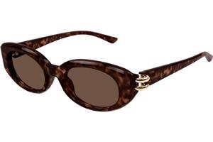 Alexander McQueen AM0469S 002 ONE SIZE (50) Havana Férfi Napszemüvegek