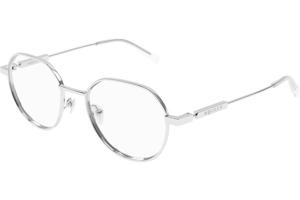 Alexander McQueen AM0479O 001 ONE SIZE (50) Ezüst Unisex Dioptriás szemüvegek