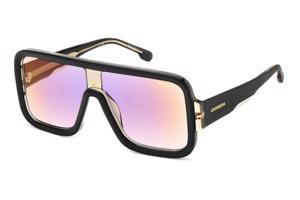 Carrera FLAGLAB14 7C5/TE ONE SIZE (62) Fekete Unisex Napszemüvegek