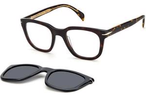 David Beckham DB7043/CS 086/M9 Polarized ONE SIZE (50) Havana Női Dioptriás szemüvegek