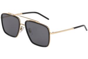 Dolce & Gabbana DG2220 02/81 Polarized ONE SIZE (57) Fekete Női Napszemüvegek