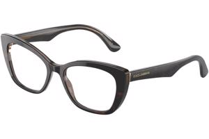 Dolce & Gabbana DG3360 3256 L (54) Havana Férfi Dioptriás szemüvegek