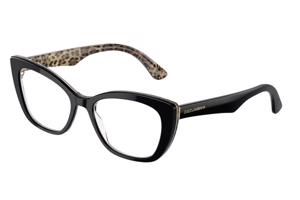 Dolce & Gabbana DG3360 3299 L (54) Fekete Férfi Dioptriás szemüvegek