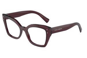 Dolce & Gabbana DG3386 3045 ONE SIZE (53) Barna Férfi Dioptriás szemüvegek