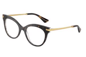 Dolce & Gabbana DG3392 3217 L (52) Havana Férfi Dioptriás szemüvegek