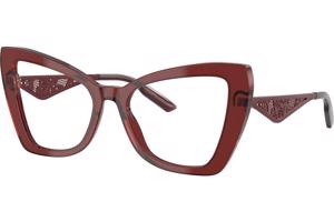 Dolce & Gabbana DG3409 3045 ONE SIZE (53) Vörös Férfi Dioptriás szemüvegek