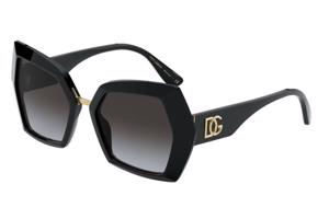 Dolce & Gabbana DG4377 501/8G ONE SIZE (54) Fekete Férfi Napszemüvegek