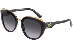 Dolce & Gabbana DG4383 501/8G ONE SIZE (54) Fekete Férfi Napszemüvegek