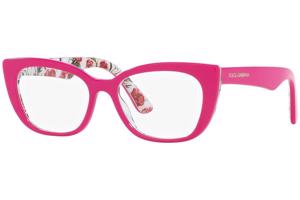 Dolce & Gabbana DX3357 3408 L (49) Rózsaszín Gyermek Dioptriás szemüvegek