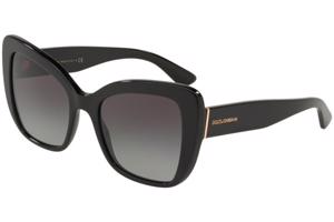 Dolce & Gabbana Icons Collection DG4348 501/8G ONE SIZE (54) Fekete Férfi Napszemüvegek