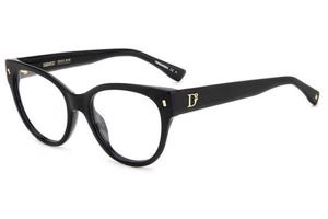 Dsquared2 D20069 807 ONE SIZE (52) Fekete Férfi Dioptriás szemüvegek