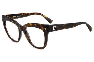 Dsquared2 D20098 086 ONE SIZE (51) Havana Férfi Dioptriás szemüvegek