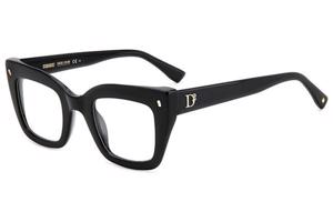 Dsquared2 D20099 807 ONE SIZE (47) Fekete Férfi Dioptriás szemüvegek