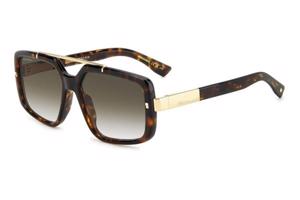 Dsquared2 D20120/S 086/9K ONE SIZE (57) Havana Női Napszemüvegek