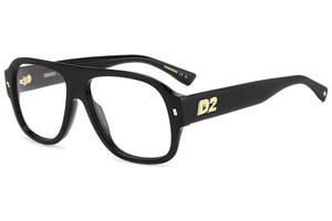 Dsquared2 D20125 807 ONE SIZE (56) Fekete Női Dioptriás szemüvegek