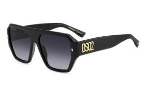 Dsquared2 D20128/S 807/9O ONE SIZE (58) Fekete Női Napszemüvegek