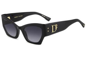 Dsquared2 D20132/S 807/9O ONE SIZE (55) Fekete Férfi Napszemüvegek