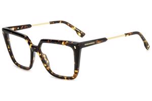 Dsquared2 D20136 086 ONE SIZE (54) Havana Férfi Dioptriás szemüvegek