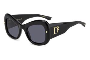 Dsquared2 D20137/S 2M2/IR ONE SIZE (54) Fekete Férfi Napszemüvegek