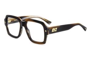 Dsquared2 D20148 EX4 ONE SIZE (54) Barna Női Dioptriás szemüvegek