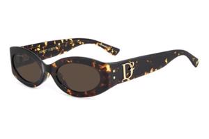 Dsquared2 D20150/G/S 086/70 ONE SIZE (54) Havana Férfi Napszemüvegek