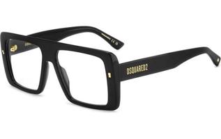 Dsquared2 D20166 807 ONE SIZE (56) Fekete Női Dioptriás szemüvegek