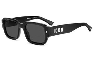 Dsquared2 ICON0009/S 807/IR ONE SIZE (50) Fekete Unisex Napszemüvegek