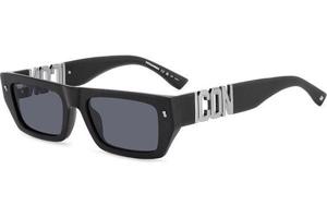 Dsquared2 ICON0011/S 003/IR ONE SIZE (54) Fekete Női Napszemüvegek