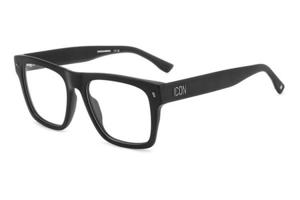 Dsquared2 ICON0018 003 L (54) Fekete Női Dioptriás szemüvegek