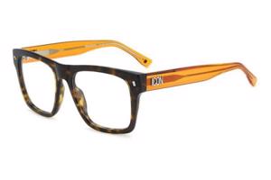 Dsquared2 ICON0018 L9G L (54) Havana Női Dioptriás szemüvegek