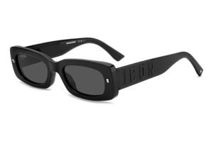 Dsquared2 ICON0020/S 807/IR ONE SIZE (52) Fekete Unisex Napszemüvegek