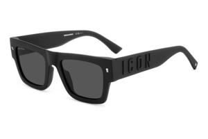 Dsquared2 ICON0021/S 003/IR ONE SIZE (52) Fekete Unisex Napszemüvegek