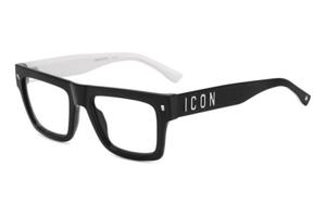 Dsquared2 ICON0023 807 ONE SIZE (53) Fekete Női Dioptriás szemüvegek