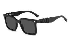 Dsquared2 ICON0025/S 003/IR ONE SIZE (53) Fekete Női Napszemüvegek