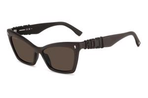 Dsquared2 ICON0026/S YZ4/70 ONE SIZE (55) Barna Férfi Napszemüvegek