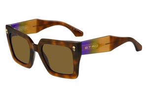 Etro ETRO0089/S C9B/70 ONE SIZE (52) Havana Férfi Napszemüvegek