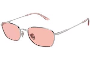 Giorgio Armani AR6151 3015/5 ONE SIZE (52) Ezüst Férfi Napszemüvegek