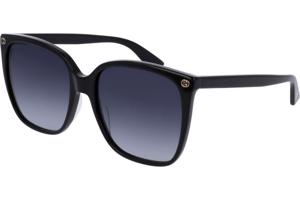 Gucci GG0022S 001 ONE SIZE (57) Fekete Férfi Napszemüvegek