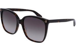 Gucci GG0022S 003 ONE SIZE (57) Havana Férfi Napszemüvegek