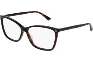 Gucci GG0025O 002 M (56) Havana Férfi Dioptriás szemüvegek