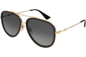 Gucci GG0062S 011 Polarized ONE SIZE (57) Fekete Férfi Napszemüvegek