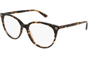 Gucci GG0093O 002 ONE SIZE (53) Havana Férfi Dioptriás szemüvegek