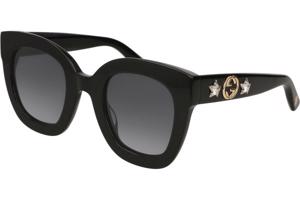 Gucci GG0208S 001 ONE SIZE (49) Fekete Férfi Napszemüvegek