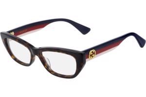 Gucci GG0277O 006 M (48) Havana Férfi Dioptriás szemüvegek