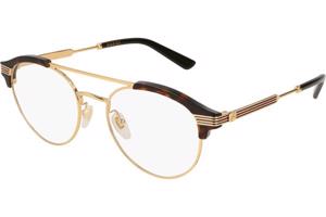 Gucci GG0289O 002 ONE SIZE (51) Havana Női Dioptriás szemüvegek