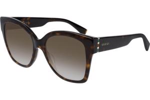 Gucci GG0459S 002 ONE SIZE (54) Havana Férfi Napszemüvegek