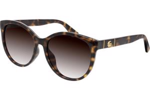 Gucci GG0636SK 002 ONE SIZE (56) Havana Férfi Napszemüvegek