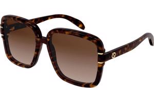 Gucci GG1066S 002 ONE SIZE (59) Havana Férfi Napszemüvegek