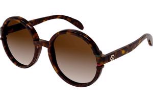 Gucci GG1067S 002 ONE SIZE (58) Havana Férfi Napszemüvegek